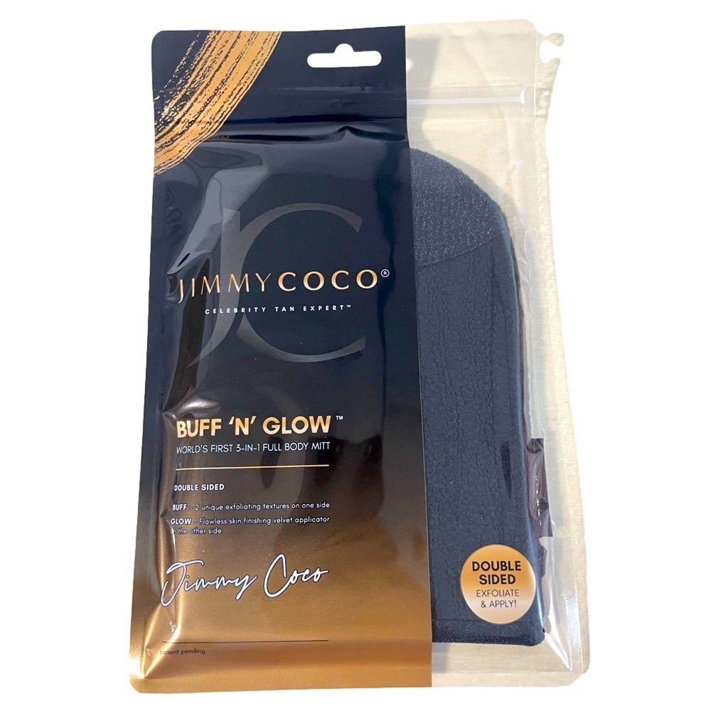 JIMMY COCO Buff 'N' Glow 3 in 1 full body sunless tanning mitt
